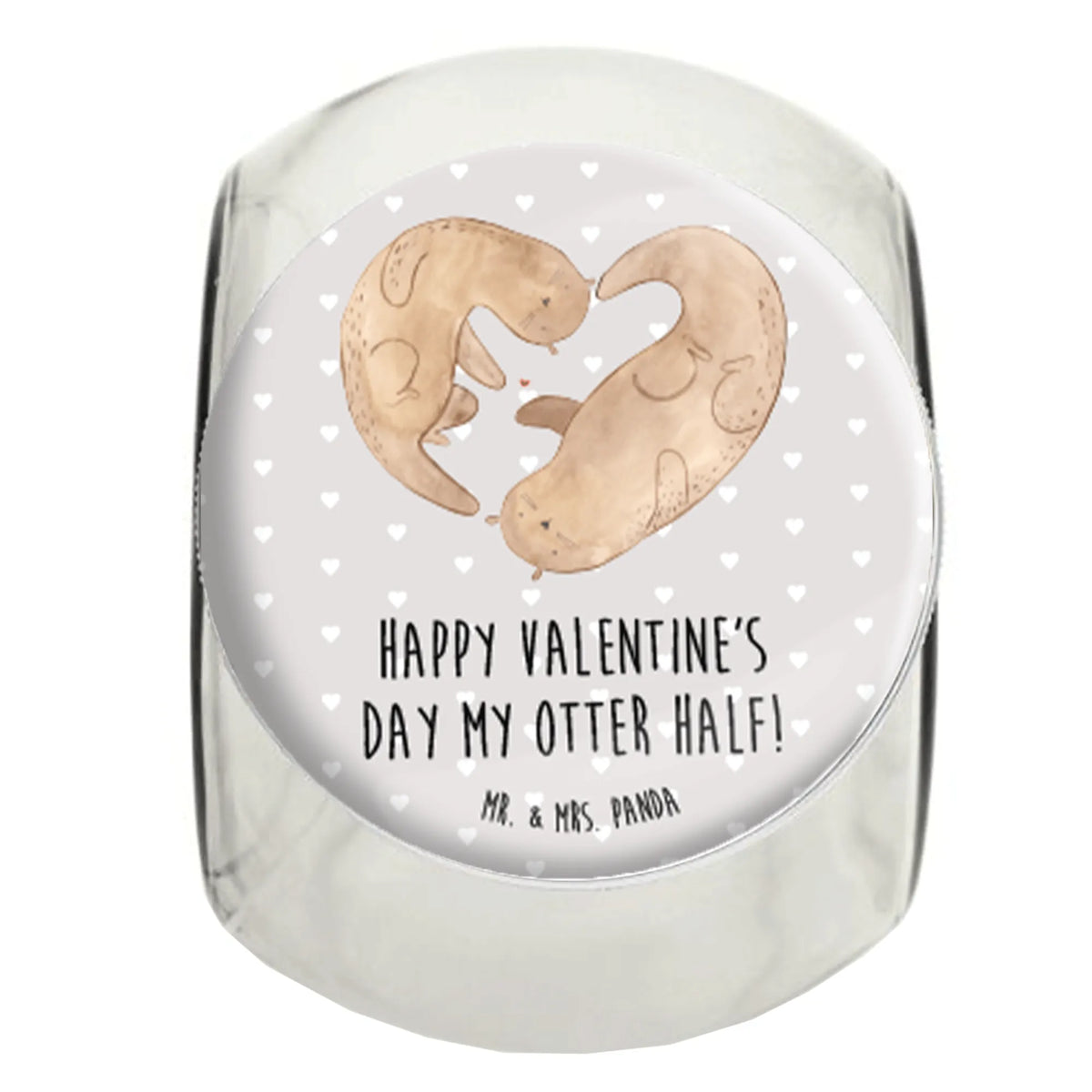 Candy Jar otter valentine anniversary gift, gift for him, gift for her, Love gift, Proposal of marriage, Marriage, Together, Two, Loving, Valentine's Day Gift for Women Love Gift Anniversary Wedding Anniversary Party Favor Gift for Girlfriend Gift for Partner Boyfriend Gift Token of Love for Men for Husband