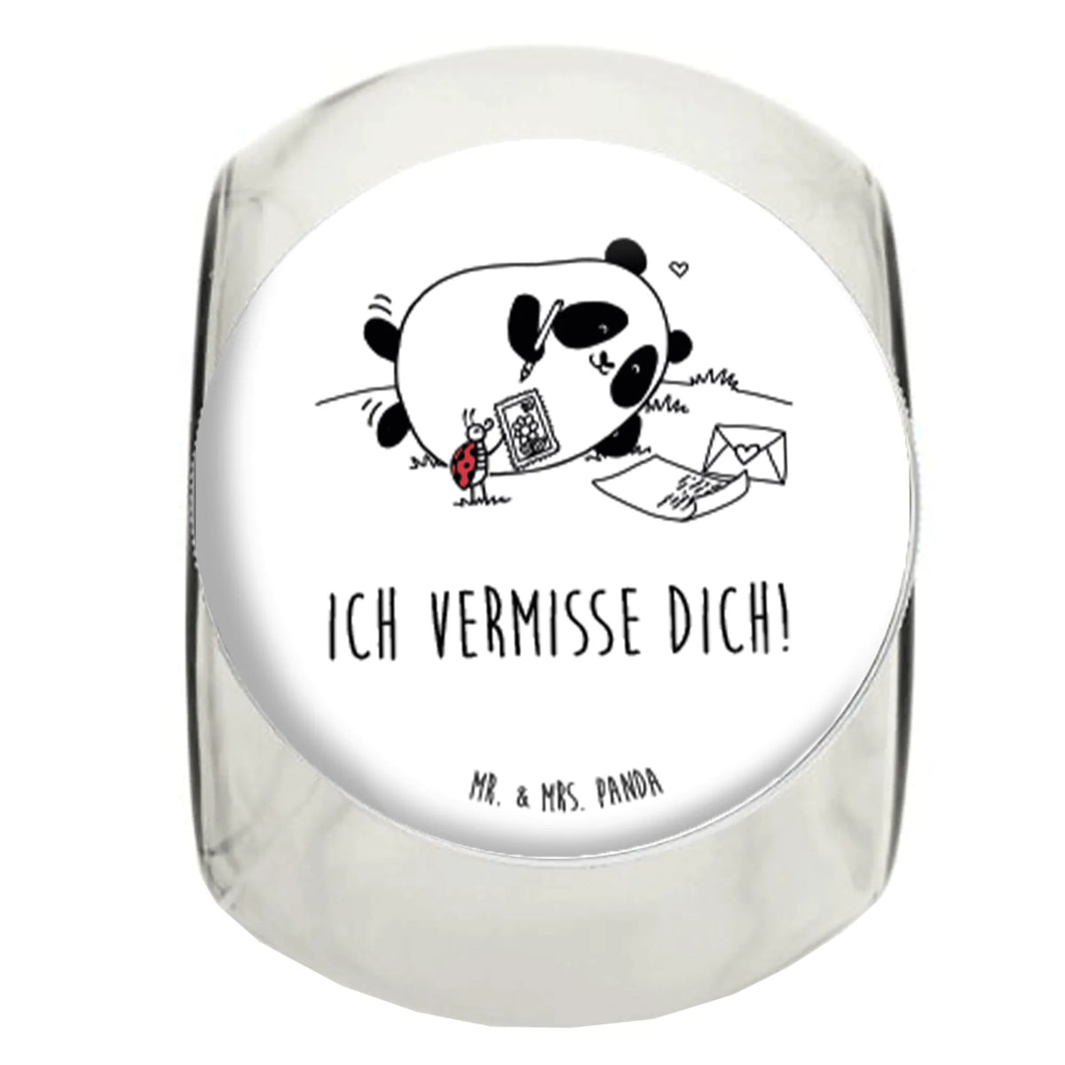 Bonbonglas Panda Vermissen Bonboniere, glasbehälter, Lebensmittelbehälter, Aufbewahrungsdose, Vorratsdose, Kaffeedose, mehrzweckglas, küchenglas, keksglas, Vorratsbehälter, keksdose glas, Müsli Glas, Vorratsdose Glas, Dekoglas, Bonbonbehälter, Süßigkeiten Glas, Süßigkeitenglas, aufbewahrungsglas, schraubglas, Frischhaltedose, Naschdose, lebensmittelbehälter glas, Candyglas, Vorratsglas, gewürzglas, Bonbonglas, Naschglas, Teedose, Glasdose