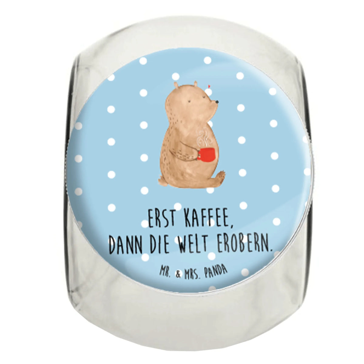 Bonbonglas Bär Kaffee Naschdose, Süßigkeitenglas, Aufbewahrungsdose, Naschglas, Bonboniere, Candyglas, keksdose glas, mehrzweckglas, Vorratsbehälter, Vorratsdose Glas, gewürzglas, Lebensmittelbehälter, Bonbonglas, Glasdose, schraubglas, Müsli Glas, keksglas, Bonbonbehälter, Vorratsdose, Süßigkeiten Glas, Dekoglas, Kaffeedose, Frischhaltedose, lebensmittelbehälter glas, glasbehälter, Vorratsglas, Teedose, aufbewahrungsglas, küchenglas, Teddy, Bär, Teddybär, Kaffee, Coffee, Guten Morgen, Motivation, Bären, Welt Retten, Morgenroutine, Welt Erobern