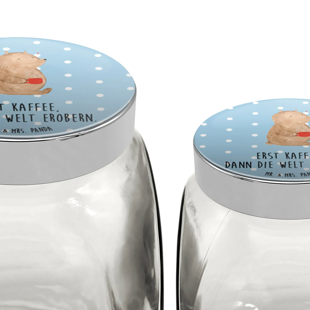 Słoik na cukierki Niedźwiedź kawa Niedźwiedź, Miś, Pluszowy miś