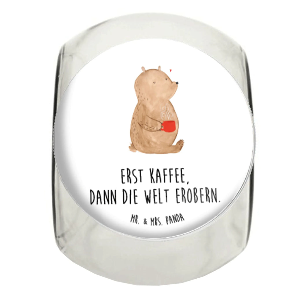 Słoik na cukierki Niedźwiedź kawa Niedźwiedź, Miś, Pluszowy miś