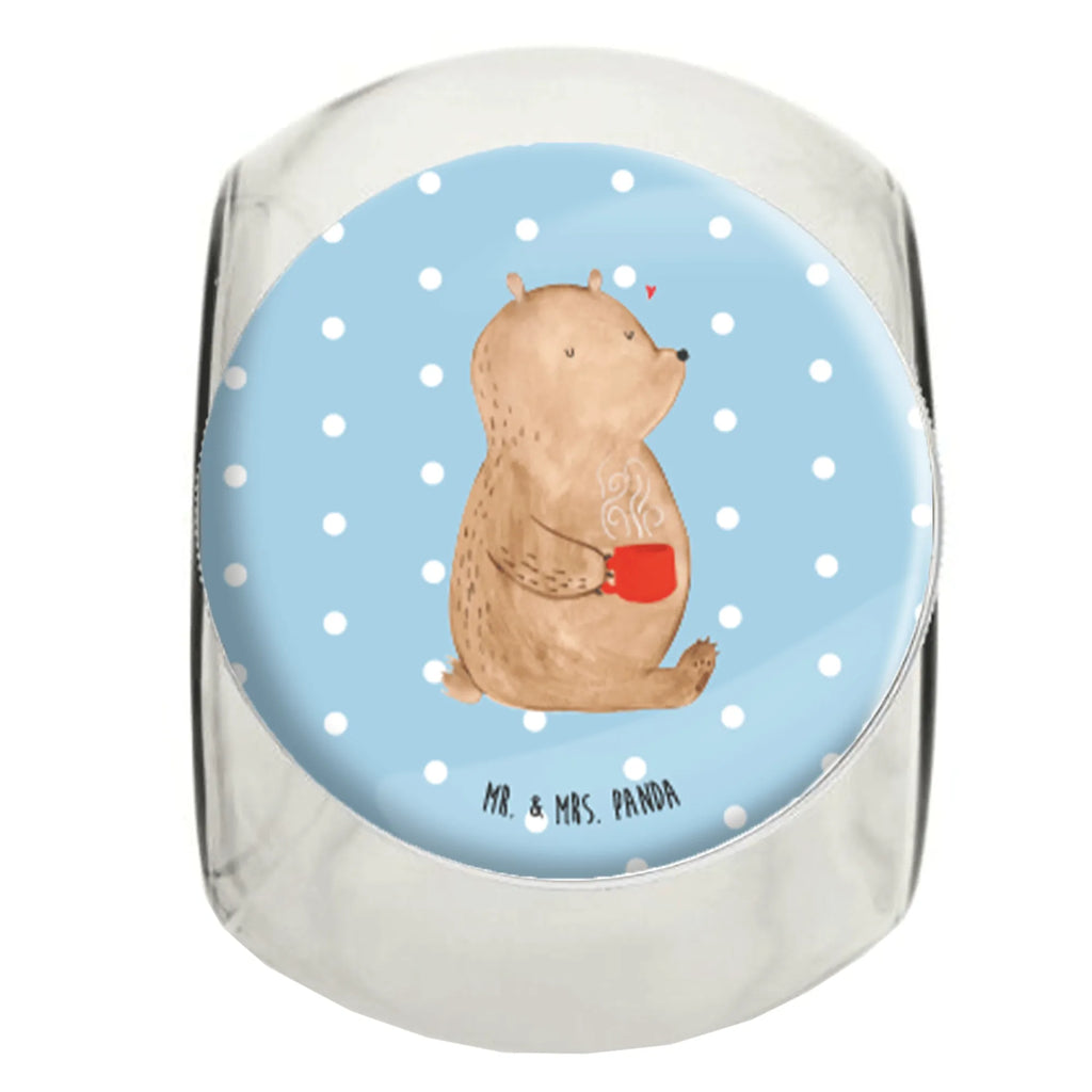 Słoik na cukierki Niedźwiedź kawa Niedźwiedź, Miś, Pluszowy miś