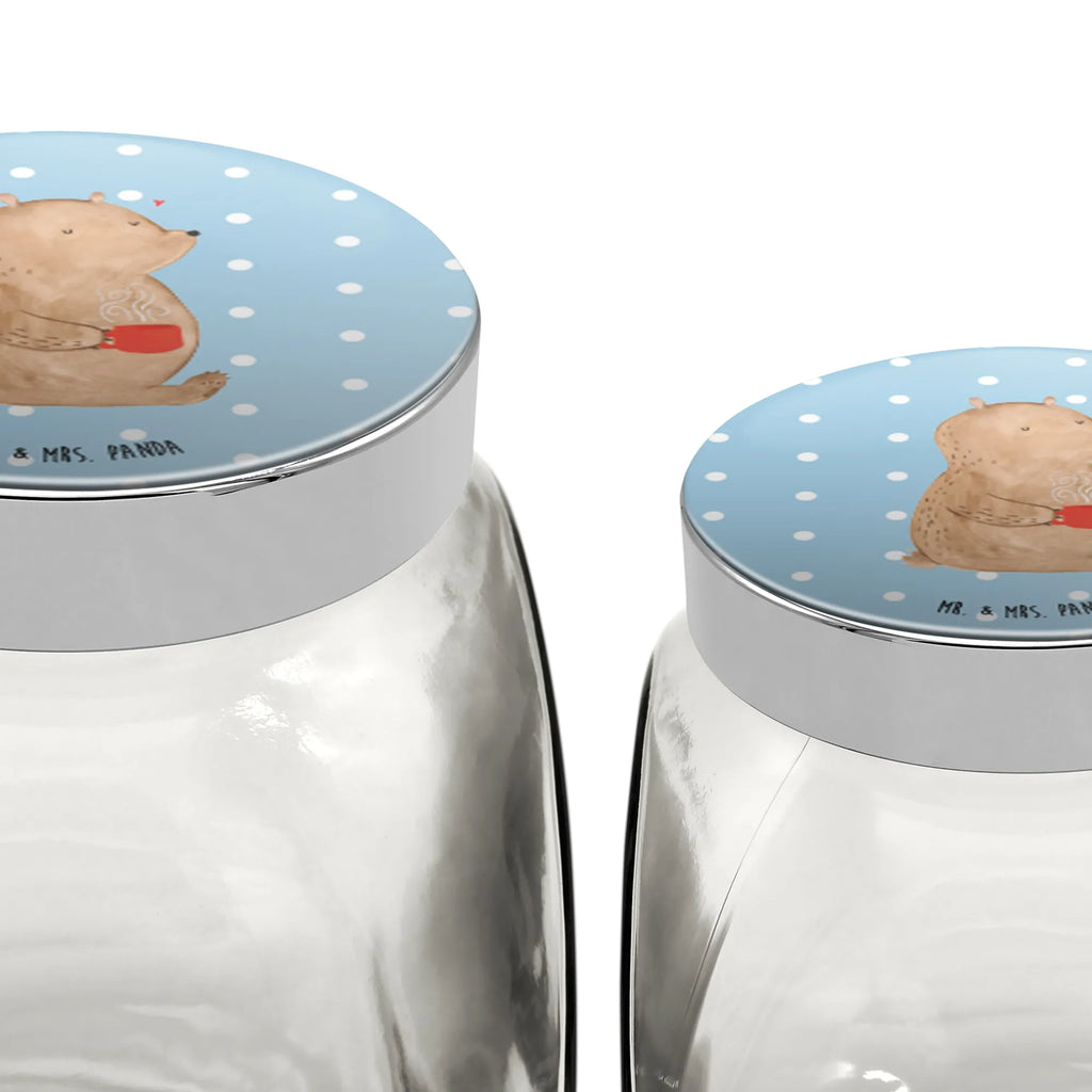 Słoik na cukierki Niedźwiedź kawa Niedźwiedź, Miś, Pluszowy miś