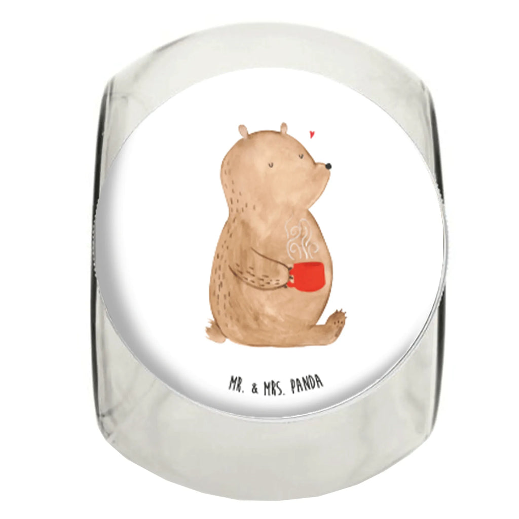 Słoik na cukierki Niedźwiedź kawa Niedźwiedź, Miś, Pluszowy miś