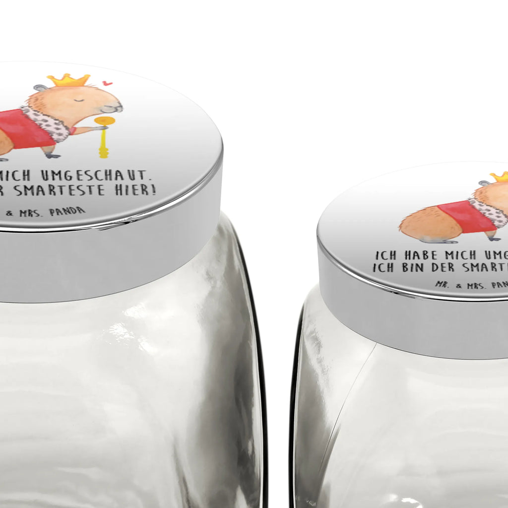 Candy Jar Capybara King small animals, cute, funny, cute animal motives, hand drawn, small world, funny sayings, good mood, happy, gifts, gift ideas, special gifts, animal lover, card