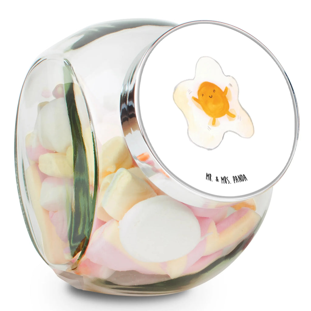 Candy Jar Fried egg egg small animals, cute, funny, cute animal motives, hand drawn, small world, funny sayings, good mood, happy, gifts, gift ideas, special gifts, animal lover, card, love, fried egg, Egg, nice, day