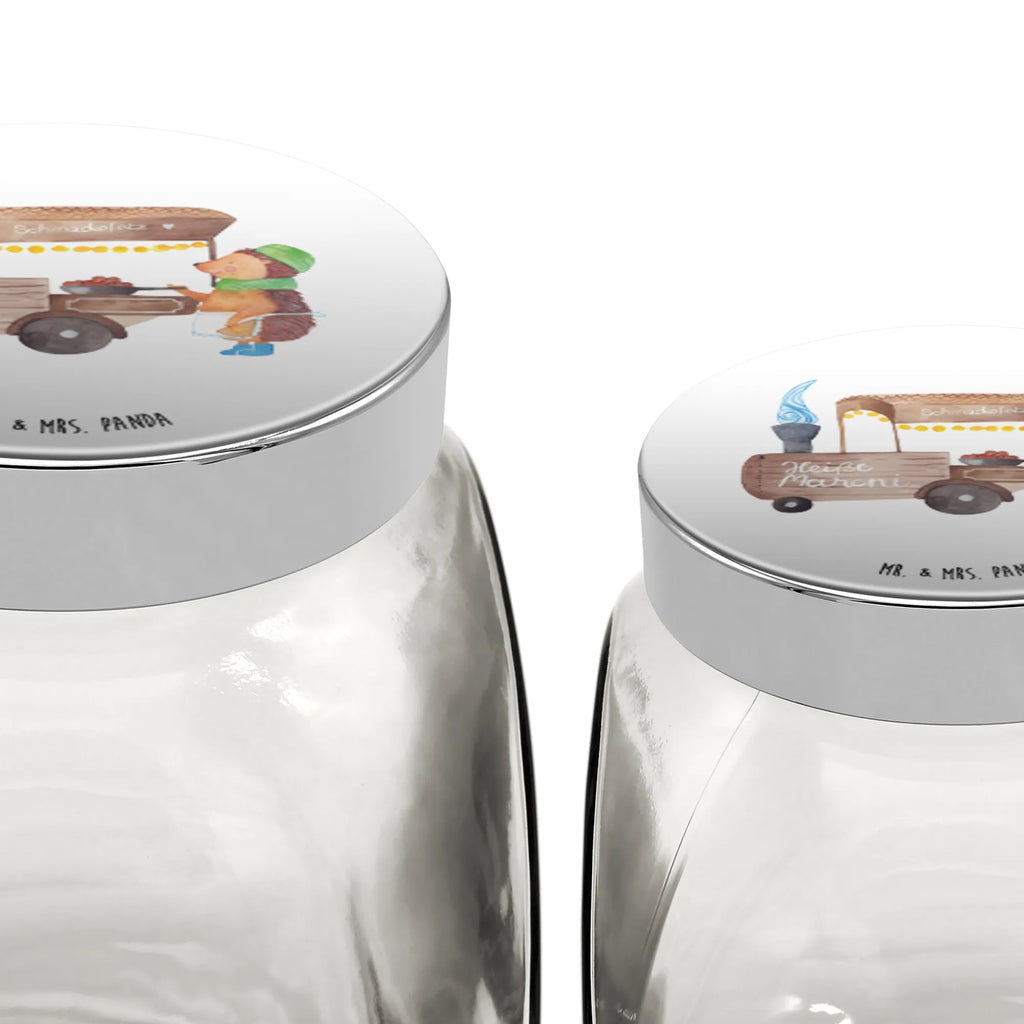 Słoik na cukierki Jeż kasztany Zima, Boże Narodzenie, dekoracje świąteczne, Mikołaj, Adwent, Wigilia, zimowy motyw