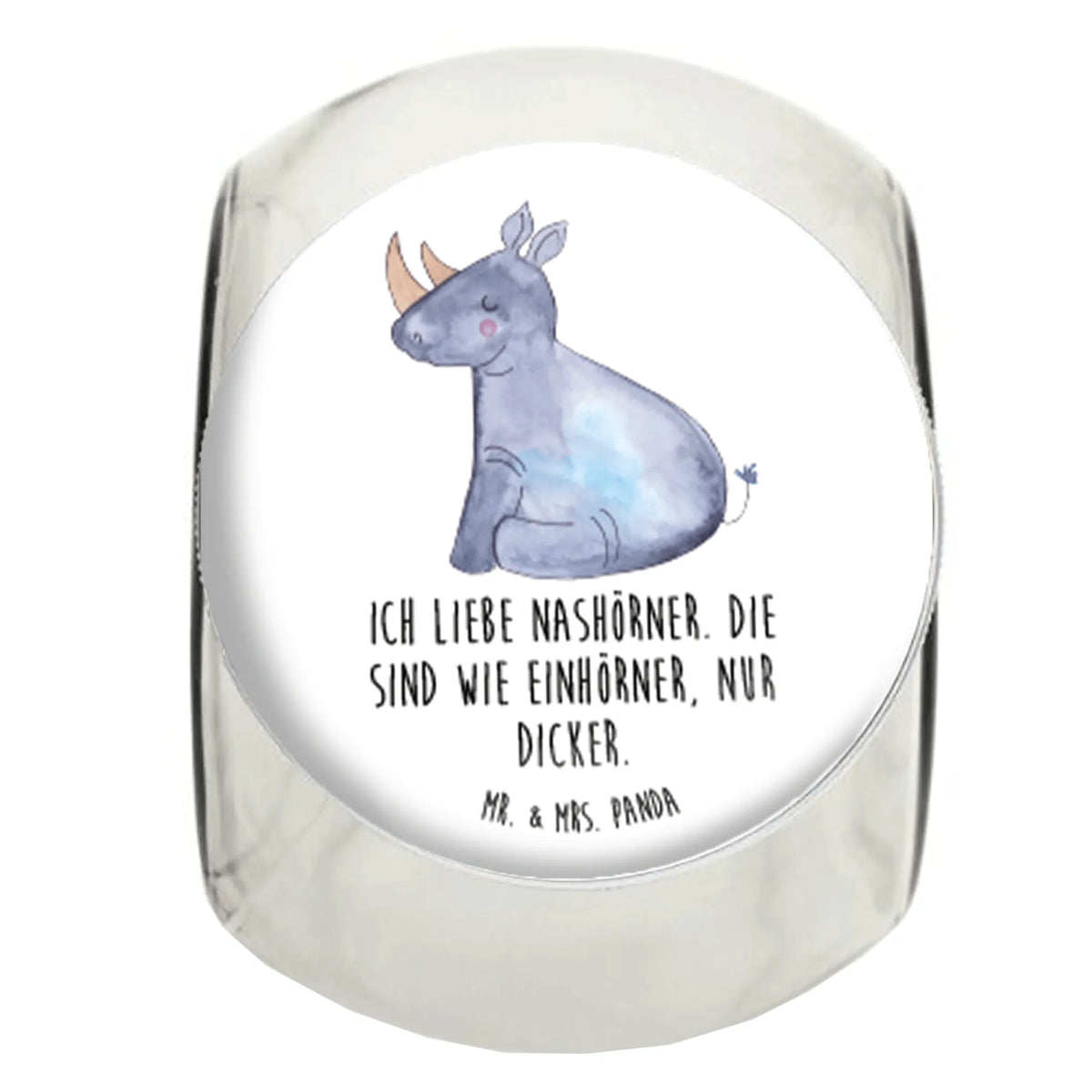 Candy Jar unicorn rhino rainbow, funny saying, unicorn saying, unicornpower, witty, rhinoceros, unicorn love, rhino