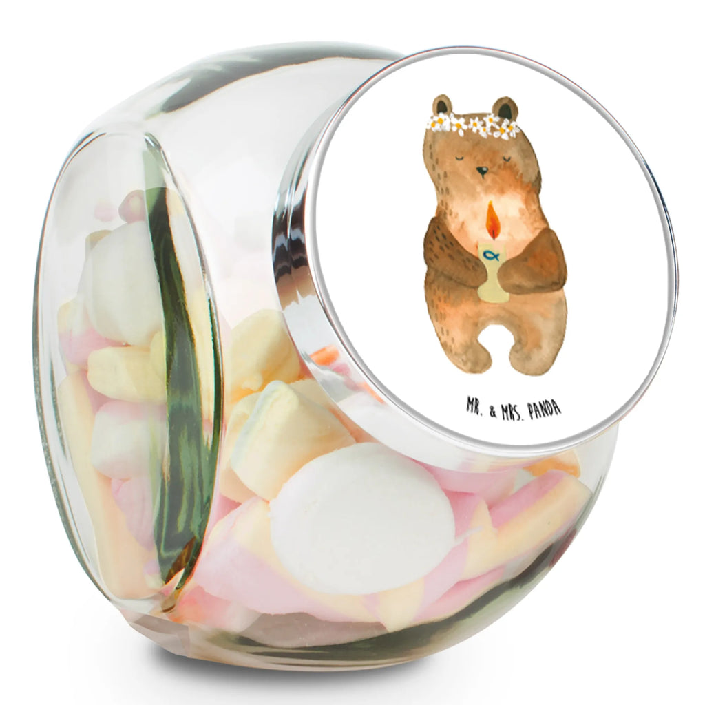 Bonbonglas Kommunion-Bär Vorratsbehälter, Candyglas, glasbehälter, schraubglas, glas für tee, Glasdose, keksglas, Bonboniere, aufbewahrungsgläser, gewürzglas, Vorratsglas, Vorratsdose, bonbongläser, Süßigkeitenglas, mehrzweckglas, müsliglas, Bonbonbehälter, keksdose glas, glas für süßigkeiten, glas für gewürze, vorratsgläser, Bonbonglas, glas mit deckel, Glas Für Bonbons, Vorratsdose Glas, Naschdose, glas mit verschluss, glas für kaffee, glas für müsli, süßigkeitengläser, Naschglas, lebensmittelbehälter glas, aufbewahrungsbehälter, aufbewahrungsglas, glasdosen, Teddy, Teddybär, Bär, Kommunion, Katholisch, Taufkerze, Gottes Segen