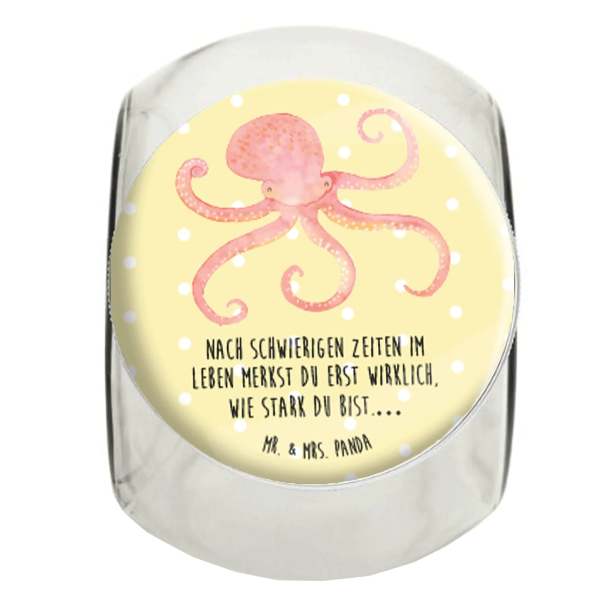Candy Jar Squid funny sayings, cute, animal lover, card, small animals, special gifts, gift ideas, hand drawn, gifts, good mood, cute animal motives, arms, sea animal, squid, octopus, water, ocean