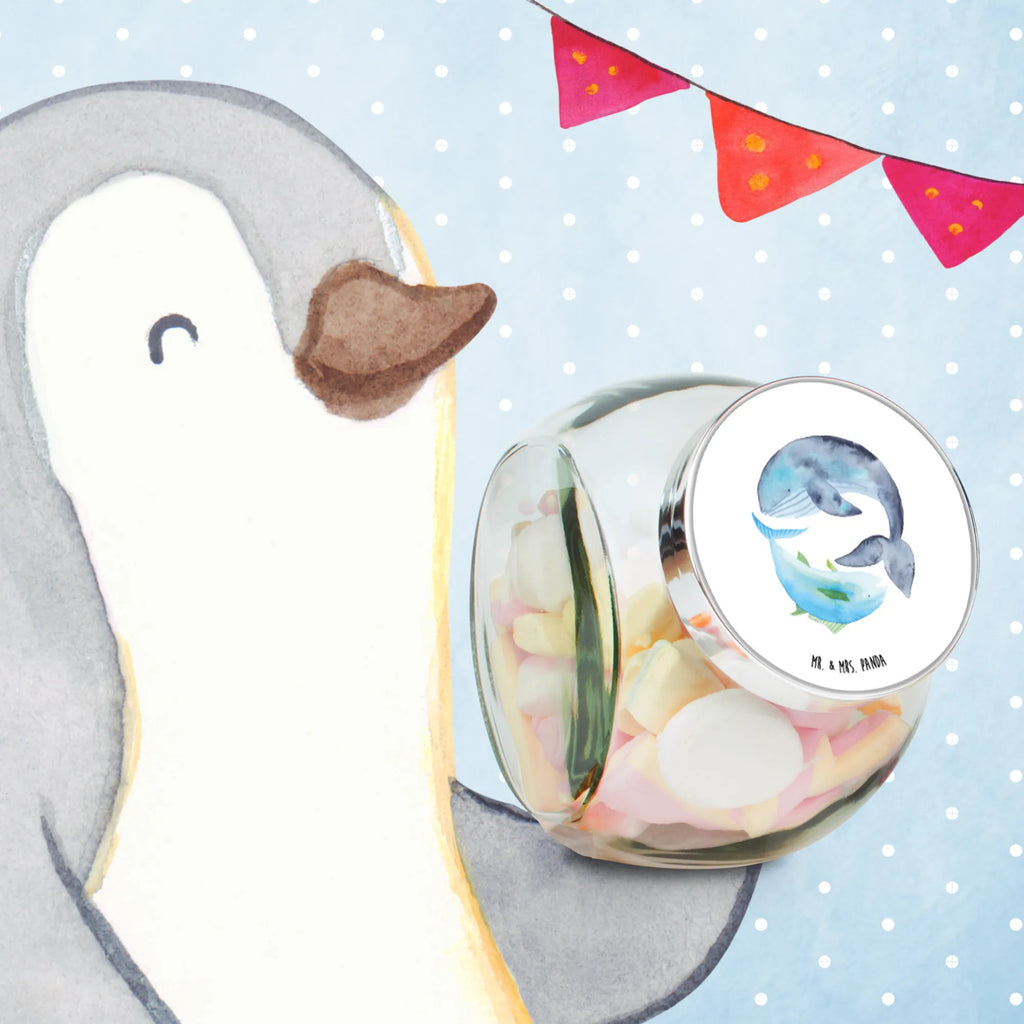 Słoik na cukierki wieloryb tuńczyk Motywy zwierzęce, dobra energia, zabawne powiedzonka, zwierzęta