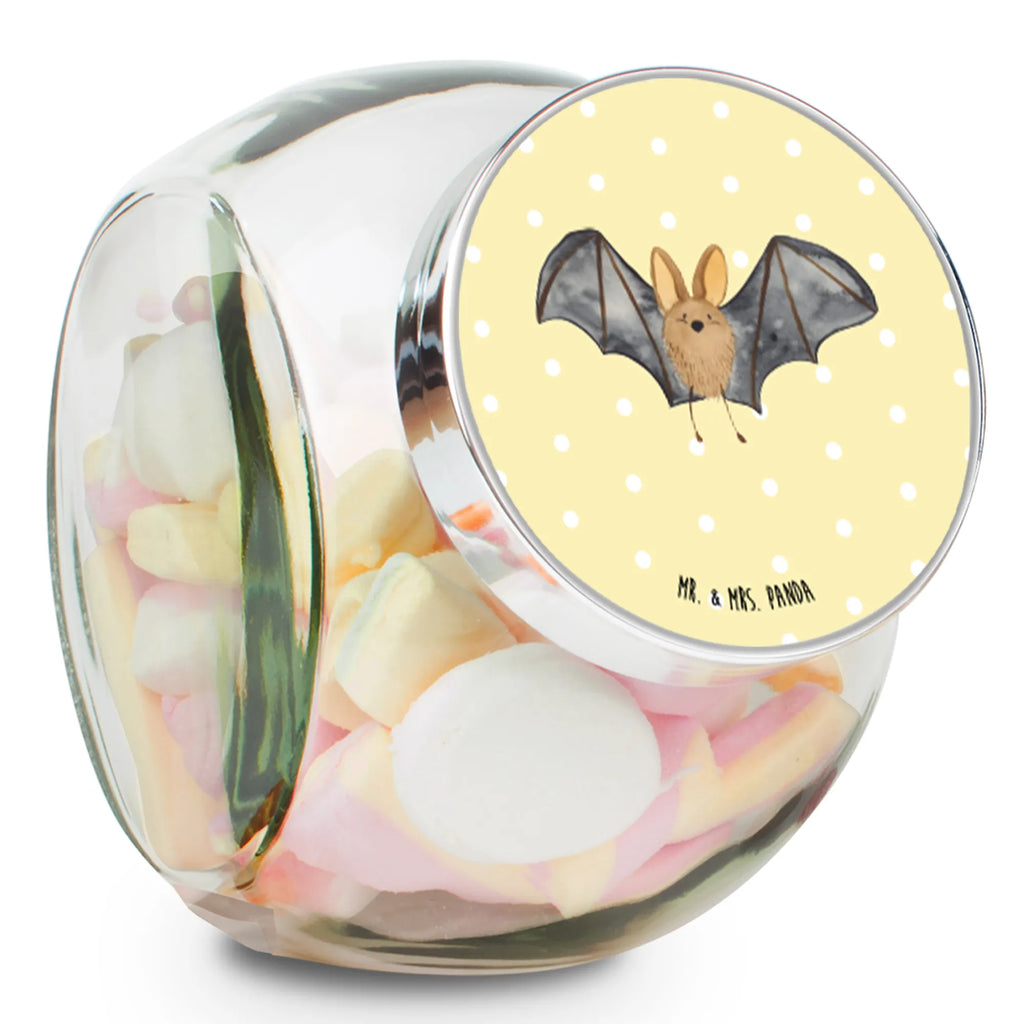 Candy Jar bat wing small animals, cute, funny, cute animal motives, hand drawn, small world, funny sayings, good mood, happy, gifts, gift ideas, special gifts, animal lover, card