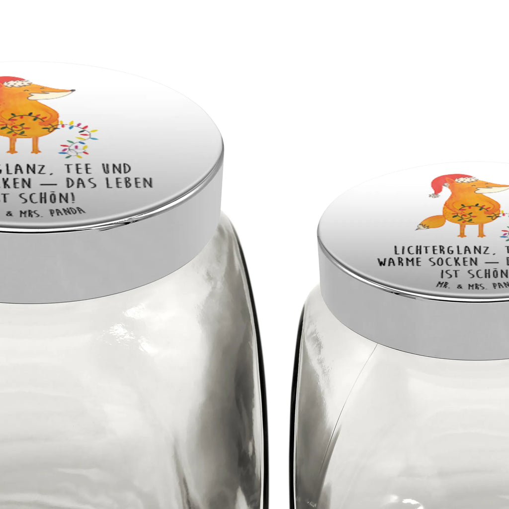 Słoik na cukierki lis Boże Narodzenie Zima, Boże Narodzenie, dekoracje świąteczne, Mikołaj, Adwent, Wigilia, zimowy motyw