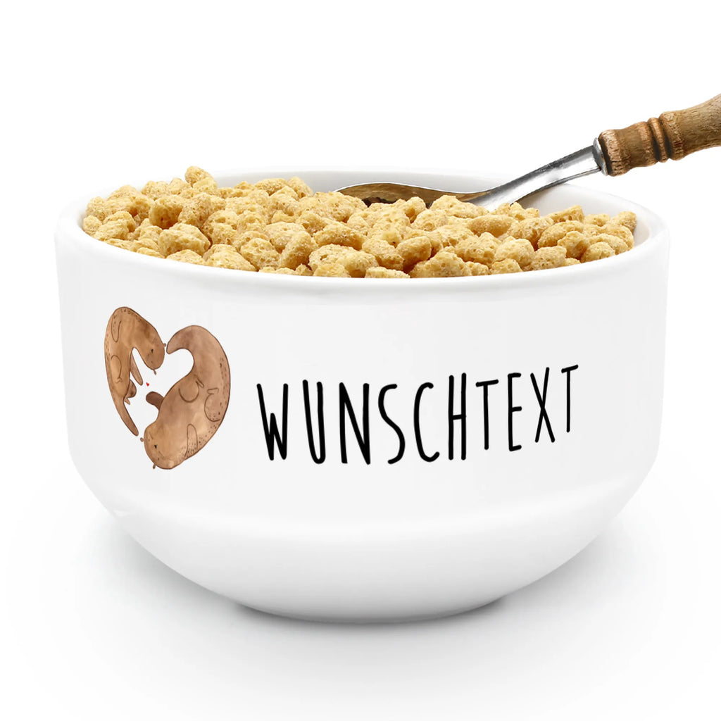 Personalized Muesli Bowl otter valentine bowl, personalized cereal bowl, breakfast bowl, ceramic bowl, salad bowl, muesli bowl, porcelain bowl, fruit bowl, dessert bowl, snack bowl, soup bowl, Love, Loving, Two, Together, Marriage, Engagement, Proposal of marriage, Love gift, gift for her, gift for him, anniversary gift, Valentine&#39;s Day Gift for Women Love Gift Anniversary Wedding Anniversary Party Favor Gift for Girlfriend Gift for Partner Boyfriend Gift Token of Love for Men for Husband