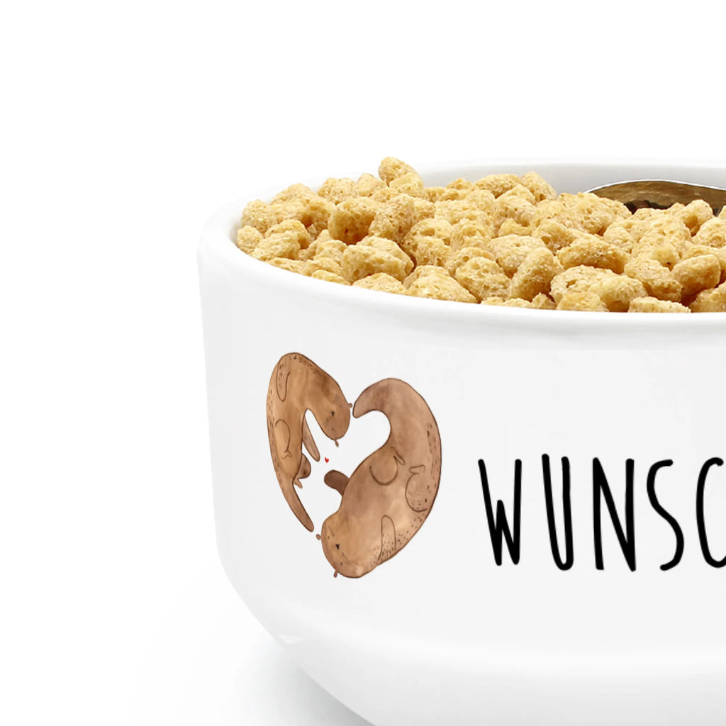 Personalized Muesli Bowl otter valentine bowl, personalized cereal bowl, breakfast bowl, ceramic bowl, salad bowl, muesli bowl, porcelain bowl, fruit bowl, dessert bowl, snack bowl, soup bowl, Love, Loving, Two, Together, Marriage, Engagement, Proposal of marriage, Love gift, gift for her, gift for him, anniversary gift, Valentine&#39;s Day Gift for Women Love Gift Anniversary Wedding Anniversary Party Favor Gift for Girlfriend Gift for Partner Boyfriend Gift Token of Love for Men for Husband