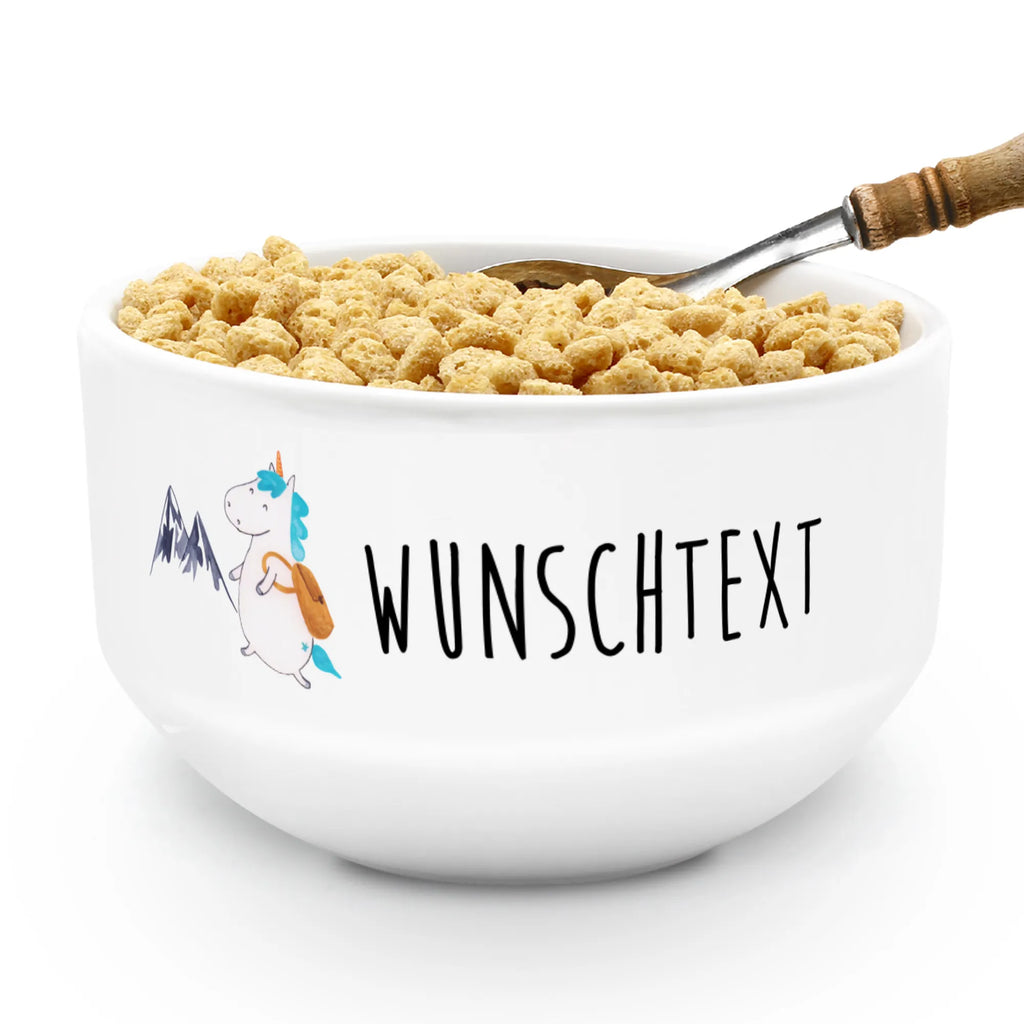 Personalized Muesli Bowl unicorn climber fruit bowl, bowl, porcelain bowl, dessert bowl, breakfast bowl, soup bowl, snack bowl, muesli bowl, salad bowl, ceramic bowl, personalized cereal bowl, unicorn, unicorns, vacation, world trip, travel, mountaineer, mountains, adventurer, english, explorer, world traveler, adventure, Einhorn
