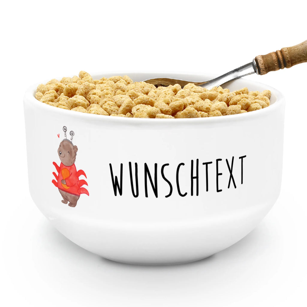 Personalized Muesli Bowl Cancer Astrology porcelain bowl, ceramic bowl, salad bowl, snack bowl, personalized cereal bowl, soup bowl, dessert bowl, bowl, fruit bowl, breakfast bowl, muesli bowl, constellations, birthdays, astrology, zodiac, date of birth, month of birth