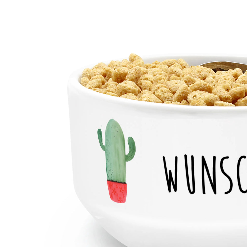 Personalized Muesli Bowl cactus Fury ceramic bowl, salad bowl, bowl, muesli bowl, snack bowl, breakfast bowl, dessert bowl, soup bowl, fruit bowl, porcelain bowl, personalized cereal bowl, cactus, cactuses, plants, cactus plant, small green cactus, school, boss, office, annoy, office life, colleague, angry