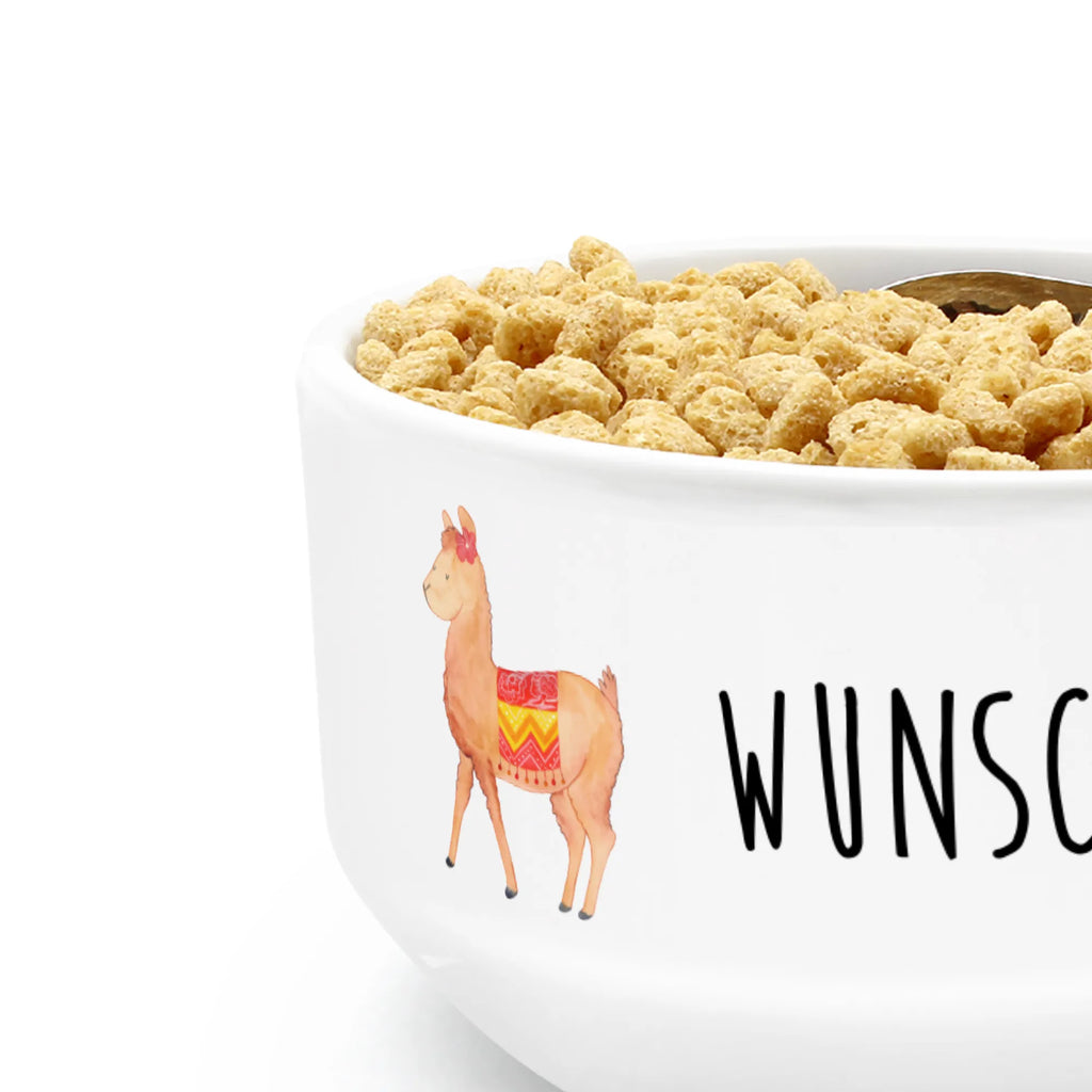 Personalizowana miska na musli alpaka Dumny Alpaka, Lama