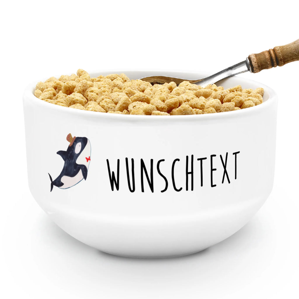 Personalized Muesli Bowl orca cylinder snack bowl, salad bowl, muesli bowl, porcelain bowl, soup bowl, bowl, fruit bowl, ceramic bowl, dessert bowl, personalized cereal bowl, breakfast bowl, Seafood, aquatic animals, ocean, sea, fish, shells, corals, reef, whale, narwhal, sea urchin, lobster, platypus, turtle, manatee, crocodile, orca, shrimp, gifts for seafood lovers, water world, underwater animals, underwater world, vacation, deep sea, seafood fans, gift ideas, seafood decoration, seafood posters, party, glitter, congratulations, feast, birthday, celebration, confetti