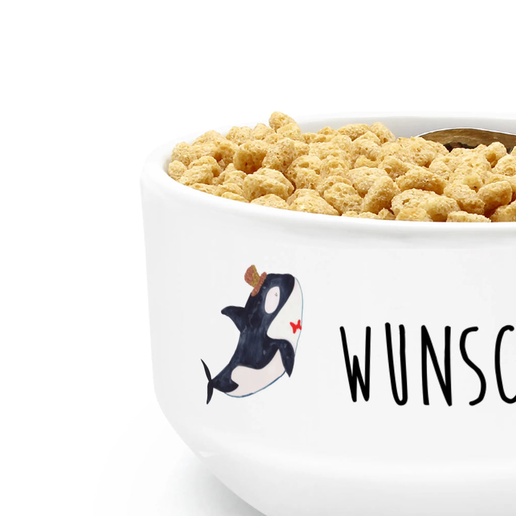 Personalized Muesli Bowl orca cylinder snack bowl, salad bowl, muesli bowl, porcelain bowl, soup bowl, bowl, fruit bowl, ceramic bowl, dessert bowl, personalized cereal bowl, breakfast bowl, Seafood, aquatic animals, ocean, sea, fish, shells, corals, reef, whale, narwhal, sea urchin, lobster, platypus, turtle, manatee, crocodile, orca, shrimp, gifts for seafood lovers, water world, underwater animals, underwater world, vacation, deep sea, seafood fans, gift ideas, seafood decoration, seafood posters, party, glitter, congratulations, feast, birthday, celebration, confetti