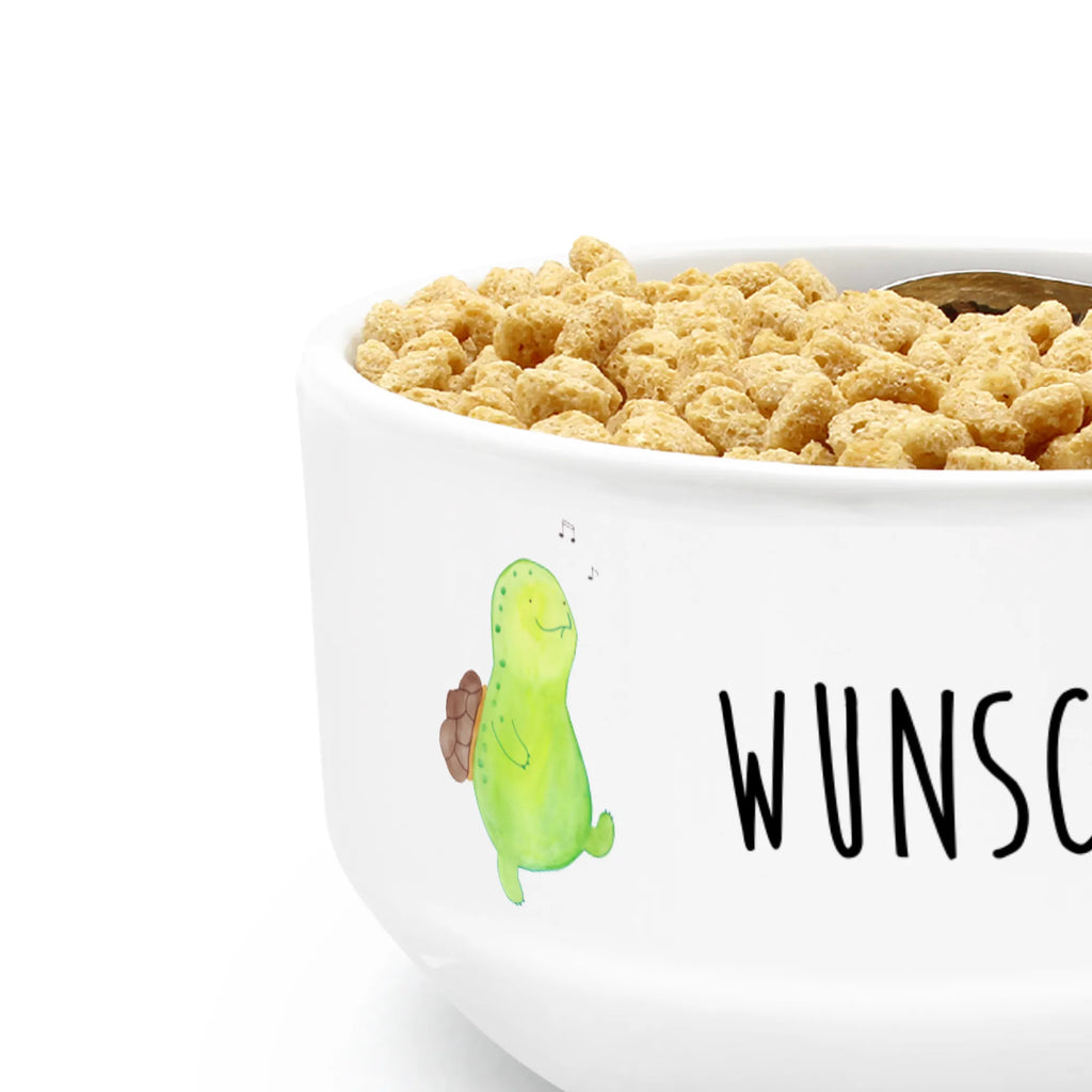 Personalizowana miska na musli żółw gwizdać Skałka