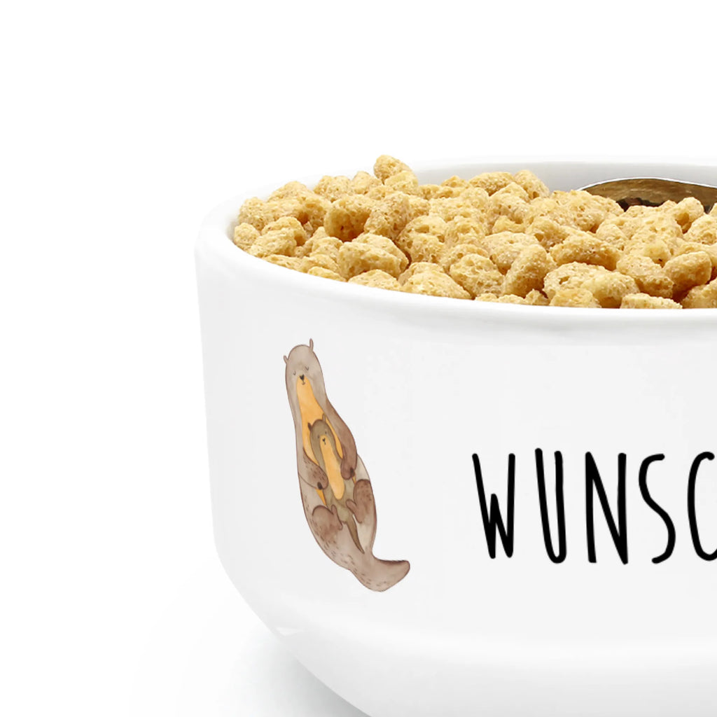 Personalized Muesli Bowl otter child fruit bowl, bowl, snack bowl, personalized cereal bowl, ceramic bowl, salad bowl, muesli bowl, soup bowl, breakfast bowl, dessert bowl, porcelain bowl, otter, marten, sea otter, European otter, water mammal, aquatic animal, baby otter, predator, water, otter gifts, animal lover, gift ideas for animal lovers, animal, mammal, water animal, gifts for people in love, Otter Sea Otter Lake Otter