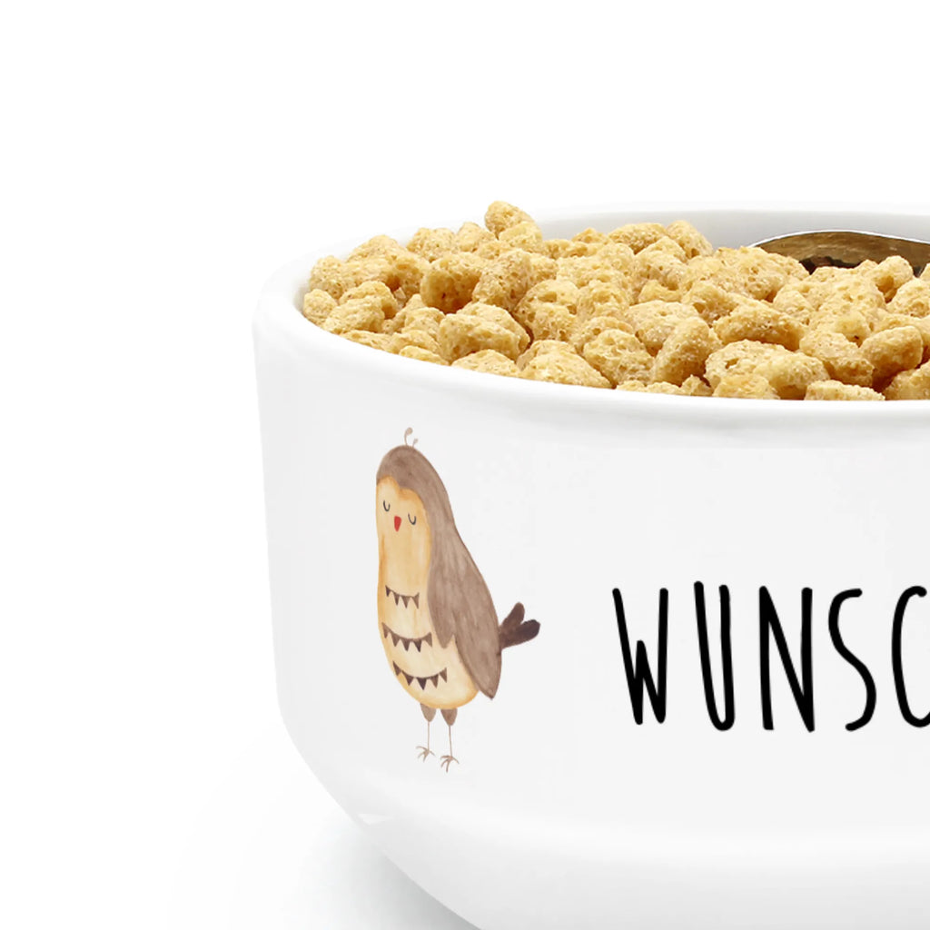 Personalized Muesli Bowl Owl Satisfied snack bowl, fruit bowl, personalized cereal bowl, salad bowl, soup bowl, breakfast bowl, muesli bowl, ceramic bowl, dessert bowl, porcelain bowl, bowl, owl, forest animal, bird, nocturnal, gift ideas, birthday present, illustrated, funny, romantic gift, owl decor, Pun funny, Romantic, Owl deco, Owl saying, Wedding anniversary gift, Love saying, Saying beautiful, Owl