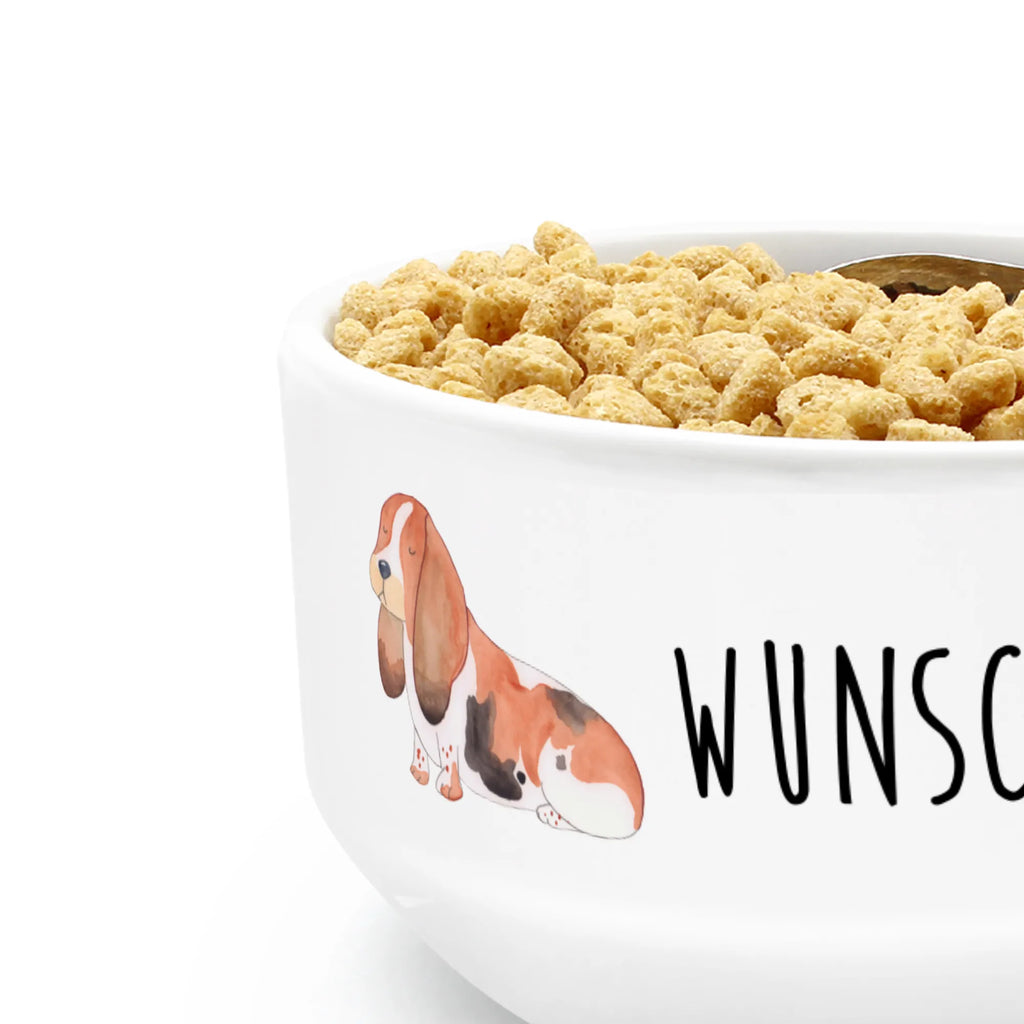 Personalized Muesli Bowl Dog Basset Hound snack bowl, ceramic bowl, porcelain bowl, muesli bowl, breakfast bowl, personalized cereal bowl, salad bowl, dessert bowl, soup bowl, bowl, fruit bowl, dog, mutt, hound, woof, dog mama, dog breed, love dogs, love for dogs, dog decorative items, bag with dog print, funny gifts for dog owners, what do you give a dog lover, Christmas gifts for dogs, gifts for dogs, dog sayings, Dog, basset, dog love, basset hound, childless