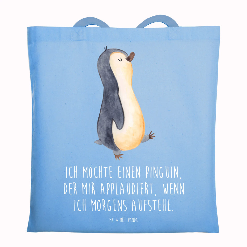 Tote bag Penguin march Jutebeutel, Einkaufstüte, Einkaufstasche, Tragetasche, Beutel, Strandtasche, Stofftasche, Badetasche, Beuteltasche, Schultertasche, Jutetasche, Laptoptasche, Tasche, Stoffbeutel, Shopper, Umhängetasche, Pinguin, Schwester, Familie, Bruder, Pinguine, Frühaufsteher, Langschläfer