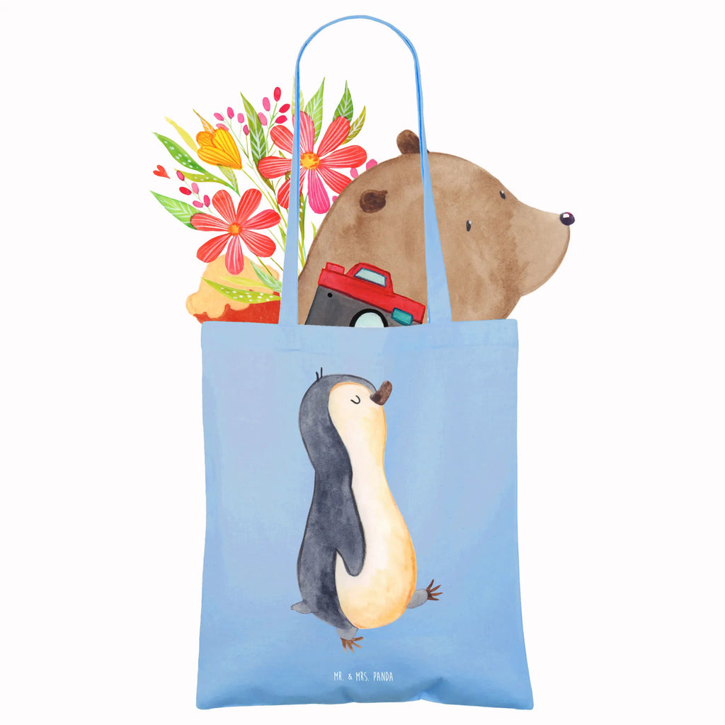 Tote bag Penguin march Jutebeutel, Einkaufstüte, Einkaufstasche, Tragetasche, Beutel, Strandtasche, Stofftasche, Badetasche, Beuteltasche, Schultertasche, Jutetasche, Laptoptasche, Tasche, Stoffbeutel, Shopper, Umhängetasche, Pinguin, Schwester, Familie, Bruder, Pinguine, Frühaufsteher, Langschläfer
