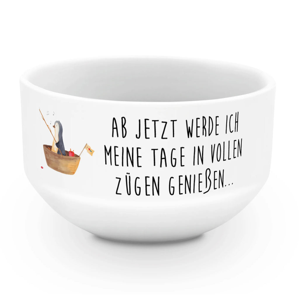 Müslischale Pinguin Angelboot Müslischalen bunt, Salatschüssel, Müslischüssel, Müsli schalen, Müslischale Keramik, Obstschale, Frühstücksschalen, Müsli schale, Keramik Müslischale, Müslischale mit Spruch, Früstücksschüssel, Weiße Müslischalen, Suppenschüssel, Bunte Müslischalen, Müslischale, Porzellan Schale, Müslischale lustig, Schüssel, Keramik Schüssel, Müslischale Porzellan, Dessertschüssel, Schöne Müslischalen, Snackschale, Pinguin, Lebenslust, Motivation, genießen, Scheidung, Pinguine, Angelboot, Neustart, Trennung, Angeln, Neuanfang, Boot, Geschenkidee Liebeskummer, Leben