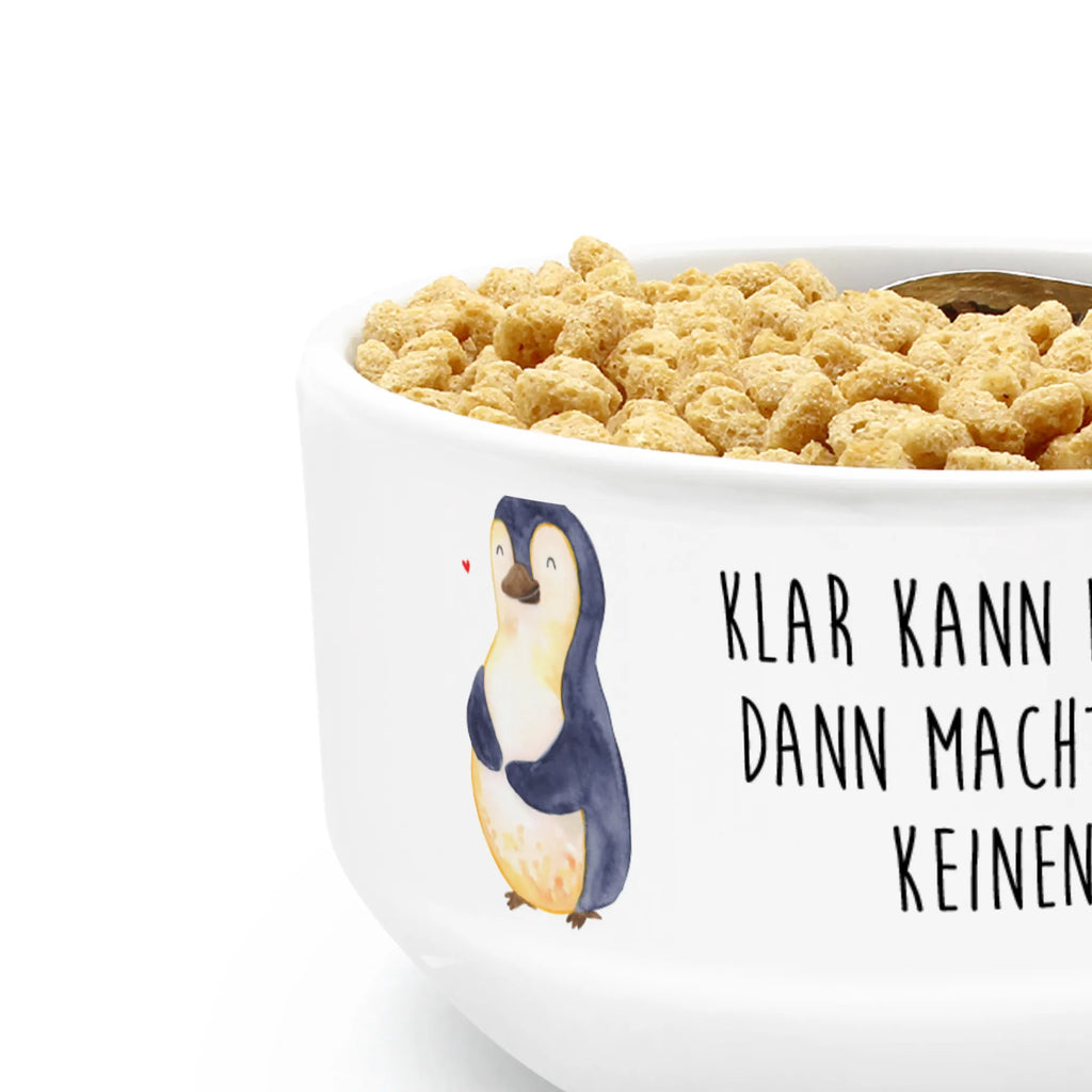 Muesli Bowl Penguin diet breakfast bowl, salad bowl, cereal dish, snack bowl, porcelain bowl, dessert bowl, soup bowl, ceramic bowl, bowl, fruit bowl, cereal bowl, Penguin, North Pole, Winter, Penguins, penguins, weight, self-respect, body love, losing weight, motivation, diet, self-love, penguin