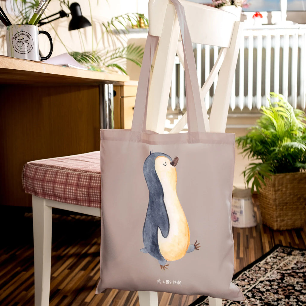 Tote bag Penguin march Jutebeutel, Einkaufstüte, Einkaufstasche, Tragetasche, Beutel, Strandtasche, Stofftasche, Badetasche, Beuteltasche, Schultertasche, Jutetasche, Laptoptasche, Tasche, Stoffbeutel, Shopper, Umhängetasche, Pinguin, Schwester, Familie, Bruder, Pinguine, Frühaufsteher, Langschläfer