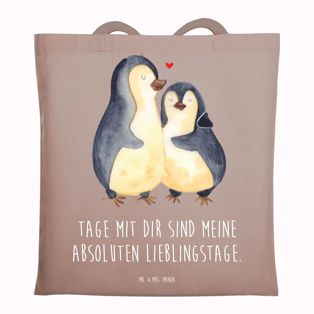 Tragetasche Pinguin umarmend shopping tasche, tote bag, Laptoptasche, Jutetasche, Strandtasche, Henkeltasche, Stofftasche, Einkaufstasche, Tasche, Einkaufsbeutel, Alltagstasche, Umhängetasche, Schultasche, Einkaufstüte, Jutebeutel, uni tasche, bedruckte tasche, büchertasche, Schultertasche, Badetasche, Statementbeutel, Tragetasche, Stoffbeutel, Beutel, Baumwolltasche, Beuteltasche, unitasche, baumwollbeutel, Shopper, Tüte, Leinentasche, Pinguin, Liebesbeweis, Verlobung, Liebe, Liebesgeschenk, Hochzeitstag, Jahrestag, Hochzeitsgeschenk, Liebespaar, Hochzeit