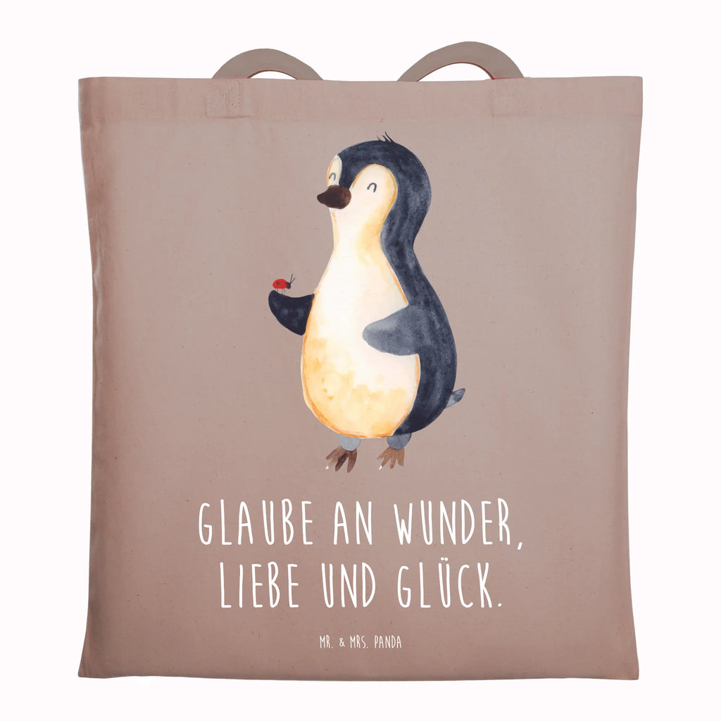 Tote bag Penguin ladybug Stoffbeutel, Badetasche, Strandtasche, Schultertasche, Shopper, Einkaufstasche, Umhängetasche, Beutel, Tragetasche, Einkaufstüte, Laptoptasche, Beuteltasche, Tasche, Stofftasche, Jutebeutel, Jutetasche, Pinguin, Lebensfreude, Liebe, Glück, Marienkäfer, Wunder, Pinguine, Freude