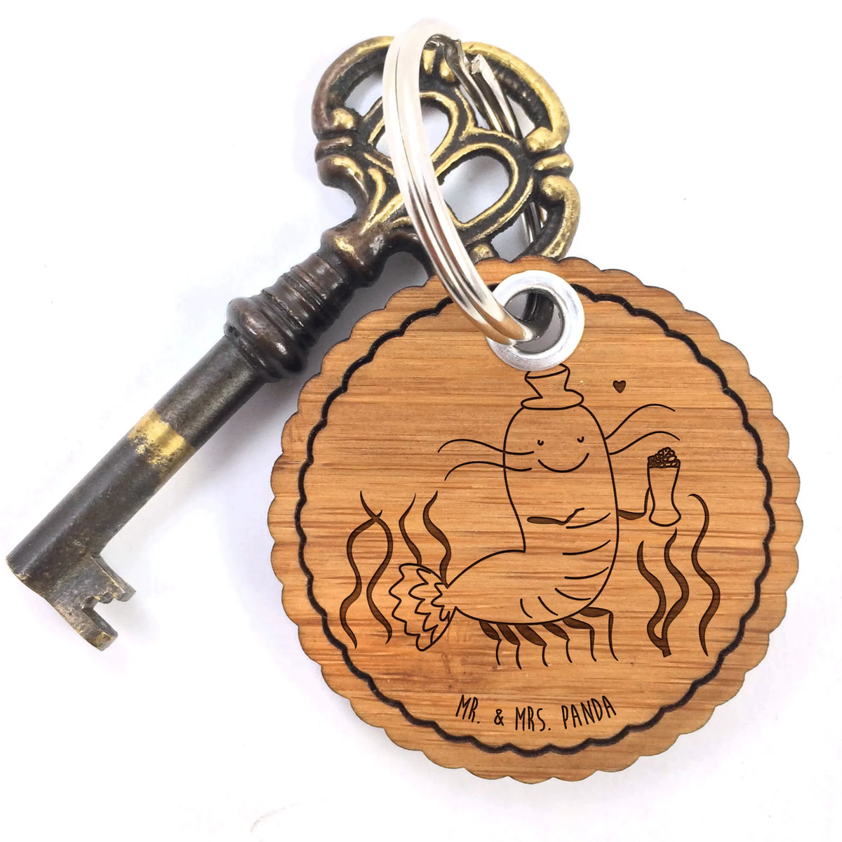 Wavy key ring lobster Wheat Holzanhänger, anhänger für schlüssel, anhänger schlüssel, Schlüsselanhänger, Anhänger, Schlüsselanhänger Holz, Taschenanhänger, Holz Schlüsselanhänger, Taschenbaumler, anhänger holz, Meerestiere, Urlaub, Meer, Garnele, Bier, Junggesellin, Wirtschaft, Männerhaushalt, Garnelen, Gasthaus, Junggeselle, Kochen, Bierliebhaber, Kneipe