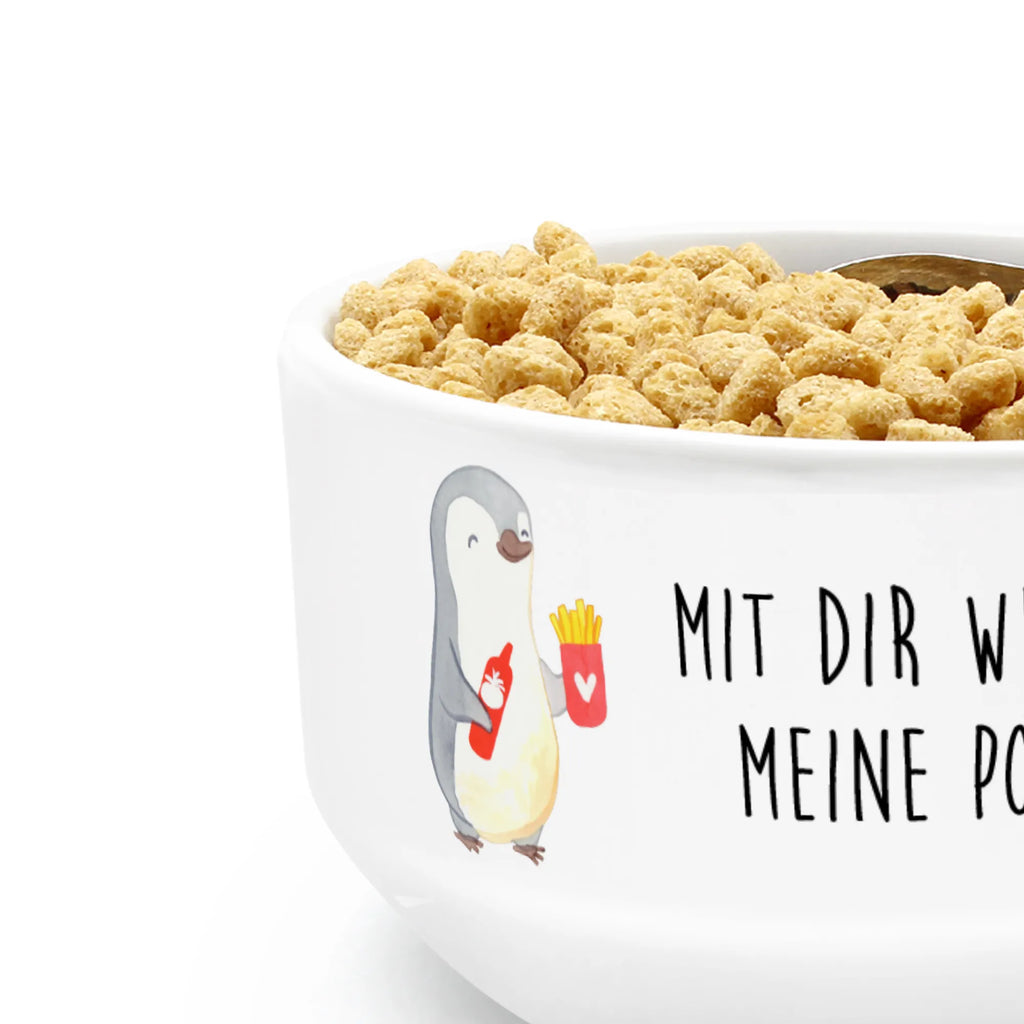 Muesli Bowl penguin French fries ceramic bowl, dessert bowl, salad bowl, cereal bowl, porcelain bowl, snack bowl, breakfast bowl, fruit bowl, cereal dish, soup bowl, bowl, Love, Loving, Two, Together, Marriage, Engagement, Proposal of marriage, Love gift, gift for her, gift for him, anniversary gift, Valentine&#39;s Day Gift for Women Love Gift Anniversary Wedding Anniversary Party Favor Gift for Girlfriend Gift for Partner Boyfriend Gift Token of Love for Men for Husband