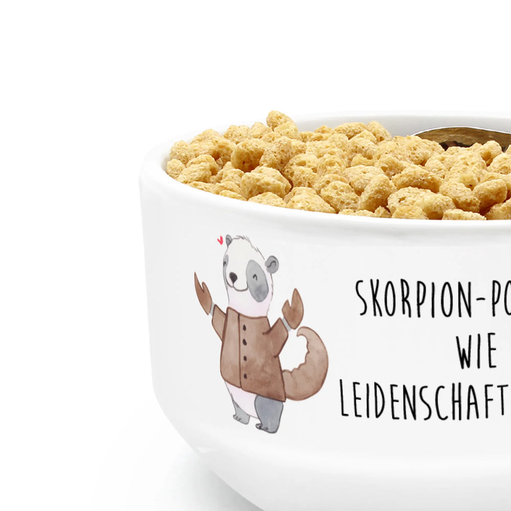 Muesli Bowl Scorpion Astrology snack bowl, fruit bowl, bowl, cereal bowl, ceramic bowl, soup bowl, porcelain bowl, breakfast bowl, cereal dish, salad bowl, dessert bowl, constellations, birthdays, astrology, zodiac, date of birth, month of birth