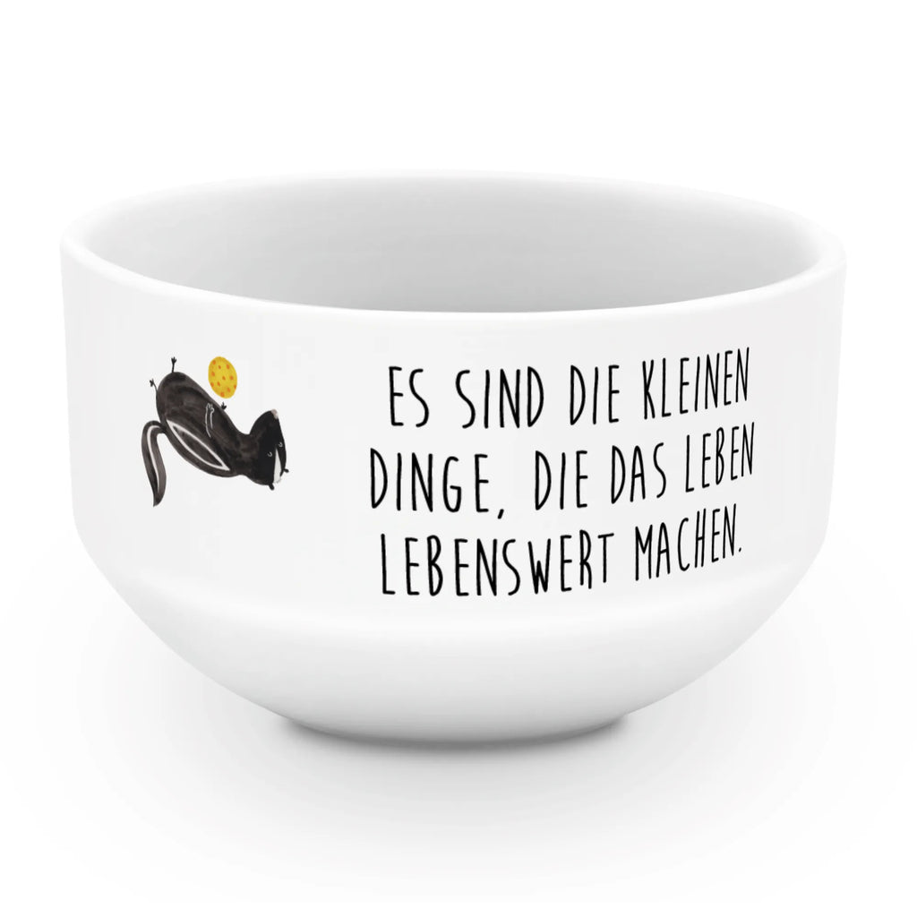 Müslischale Stinktier Ball Frühstücksschüssel, frühstücksbowl, frühstücksschale, Frühstücksschalen, puddingschale, suppenschale, suppenbowl, Früstücksschüssel, beilagenschüssel, Müslischale, Suppenschüssel, dessertschale, Müsli Schalen, salatschälchen, beilagenschale, Müslischüssel, müslibowl, Müsli Schale, Stinktier, Skunk, Weisheit, Stinker, Raubtier, Wildtier, Stinki, Verspielt