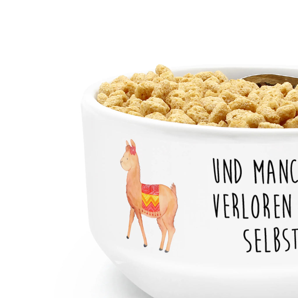 Muesli Bowl alpaca Proud cereal dish, cereal bowl, ceramic bowl, porcelain bowl, fruit bowl, breakfast bowl, snack bowl, bowl, soup bowl, dessert bowl, salad bowl, alpaca, llama, pako, camel, Peru, animal, favourite animal