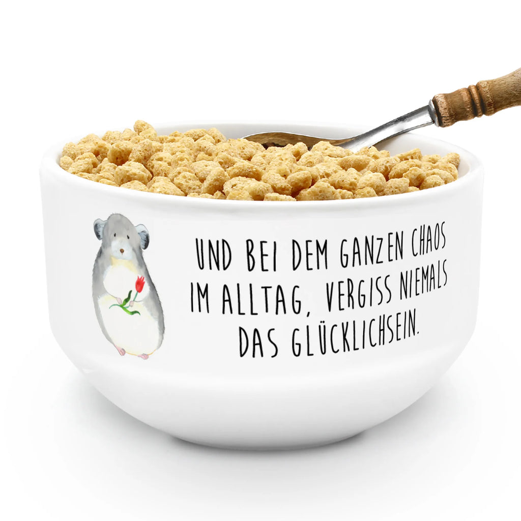 Muesli Bowl chinchilla flower cereal bowl, salad bowl, porcelain bowl, dessert bowl, soup bowl, breakfast bowl, ceramic bowl, cereal dish, bowl, snack bowl, fruit bowl, small animals, cute, funny, cute animal motives, hand drawn, small world, funny sayings, good mood, happy, gifts, gift ideas, special gifts, animal lover, card, chinchilla, being sad, depression, chaos, office life, grief, chinchillas, heartache, happiness, office