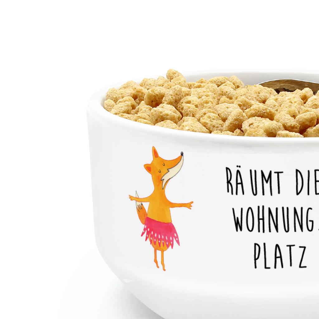 Muesli Bowl Fox ballerina breakfast bowl, cereal dish, soup bowl, fruit bowl, dessert bowl, cereal bowl, bowl, snack bowl, salad bowl, ceramic bowl, porcelain bowl, fox, foxes, forest wildlife, clever as a fox, animal lover, fox saying, dancing, party, ballet, vixen, birthday, dancer, ballerina, invitation