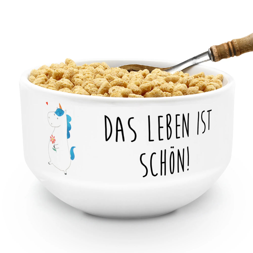 Muesli Bowl unicorn Stroll dessert bowl, salad bowl, bowl, porcelain bowl, breakfast bowl, ceramic bowl, fruit bowl, cereal dish, cereal bowl, snack bowl, soup bowl, unicorn, unicorns, Good Luck, Joy, Walk, Mother, Flowers, Motivation, bff gift, Glitter, Unicorn, Sister, Girlfriend present