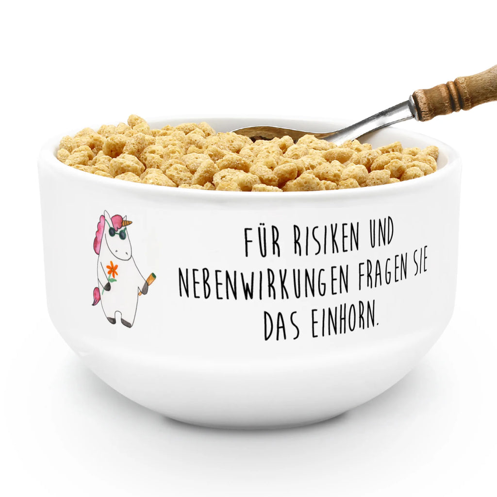 Muesli Bowl unicorn Woodstock breakfast bowl, soup bowl, cereal bowl, ceramic bowl, snack bowl, salad bowl, porcelain bowl, bowl, cereal dish, dessert bowl, fruit bowl, unicorn, unicorns, witty, fun, joint, alcohol, Unicorn, woodstock, smoking, party, birthday gift, cigarette, smoke, present friend, Funny