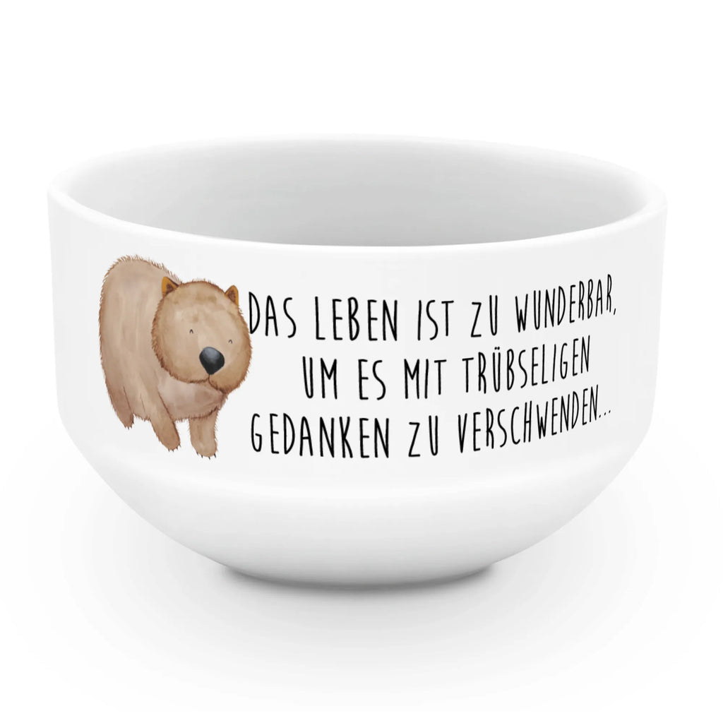 Müslischale Wombat Obstschale, Snackschale, Müslischale Keramik, Müslischalen bunt, Frühstücksschalen, Schüssel, Müslischale mit Spruch, Früstücksschüssel, Salatschüssel, Müsli schale, Müsli schalen, Müslischale Porzellan, Schöne Müslischalen, Bunte Müslischalen, Suppenschüssel, Keramik Müslischale, Dessertschüssel, Porzellan Schale, Müslischüssel, Weiße Müslischalen, Müslischale, Keramik Schüssel, Müslischale lustig, Tiermotive, Gute Laune, lustige Sprüche, Tiere, Das Leben ist schön, Spruch, Motivation, Wombat, Australien