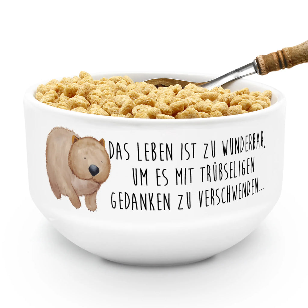 Müslischale Wombat Obstschale, Snackschale, Müslischale Keramik, Müslischalen bunt, Frühstücksschalen, Schüssel, Müslischale mit Spruch, Früstücksschüssel, Salatschüssel, Müsli schale, Müsli schalen, Müslischale Porzellan, Schöne Müslischalen, Bunte Müslischalen, Suppenschüssel, Keramik Müslischale, Dessertschüssel, Porzellan Schale, Müslischüssel, Weiße Müslischalen, Müslischale, Keramik Schüssel, Müslischale lustig, Tiermotive, Gute Laune, lustige Sprüche, Tiere, Das Leben ist schön, Spruch, Motivation, Wombat, Australien