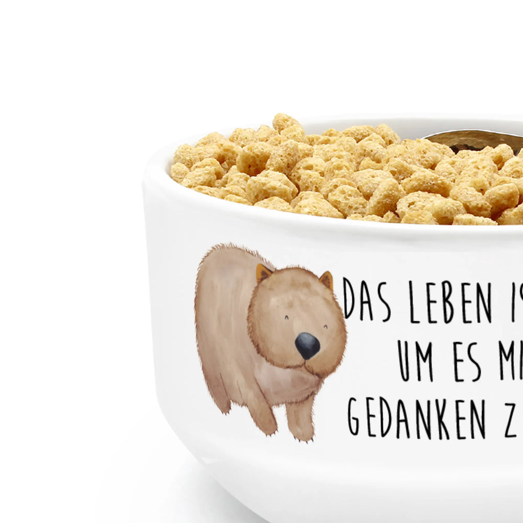 Müslischale Wombat Obstschale, Snackschale, Müslischale Keramik, Müslischalen bunt, Frühstücksschalen, Schüssel, Müslischale mit Spruch, Früstücksschüssel, Salatschüssel, Müsli schale, Müsli schalen, Müslischale Porzellan, Schöne Müslischalen, Bunte Müslischalen, Suppenschüssel, Keramik Müslischale, Dessertschüssel, Porzellan Schale, Müslischüssel, Weiße Müslischalen, Müslischale, Keramik Schüssel, Müslischale lustig, Tiermotive, Gute Laune, lustige Sprüche, Tiere, Das Leben ist schön, Spruch, Motivation, Wombat, Australien