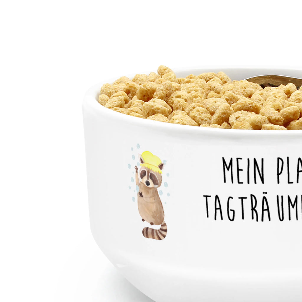 Muesli Bowl Raccoon cereal dish, snack bowl, cereal bowl, soup bowl, porcelain bowl, dessert bowl, ceramic bowl, breakfast bowl, salad bowl, bowl, fruit bowl, small animals, cute, funny, cute animal motives, hand drawn, small world, funny sayings, good mood, happy, gifts, gift ideas, special gifts, animal lover, card, soap bubbles, raccoon, plan, daydreaming, wash
