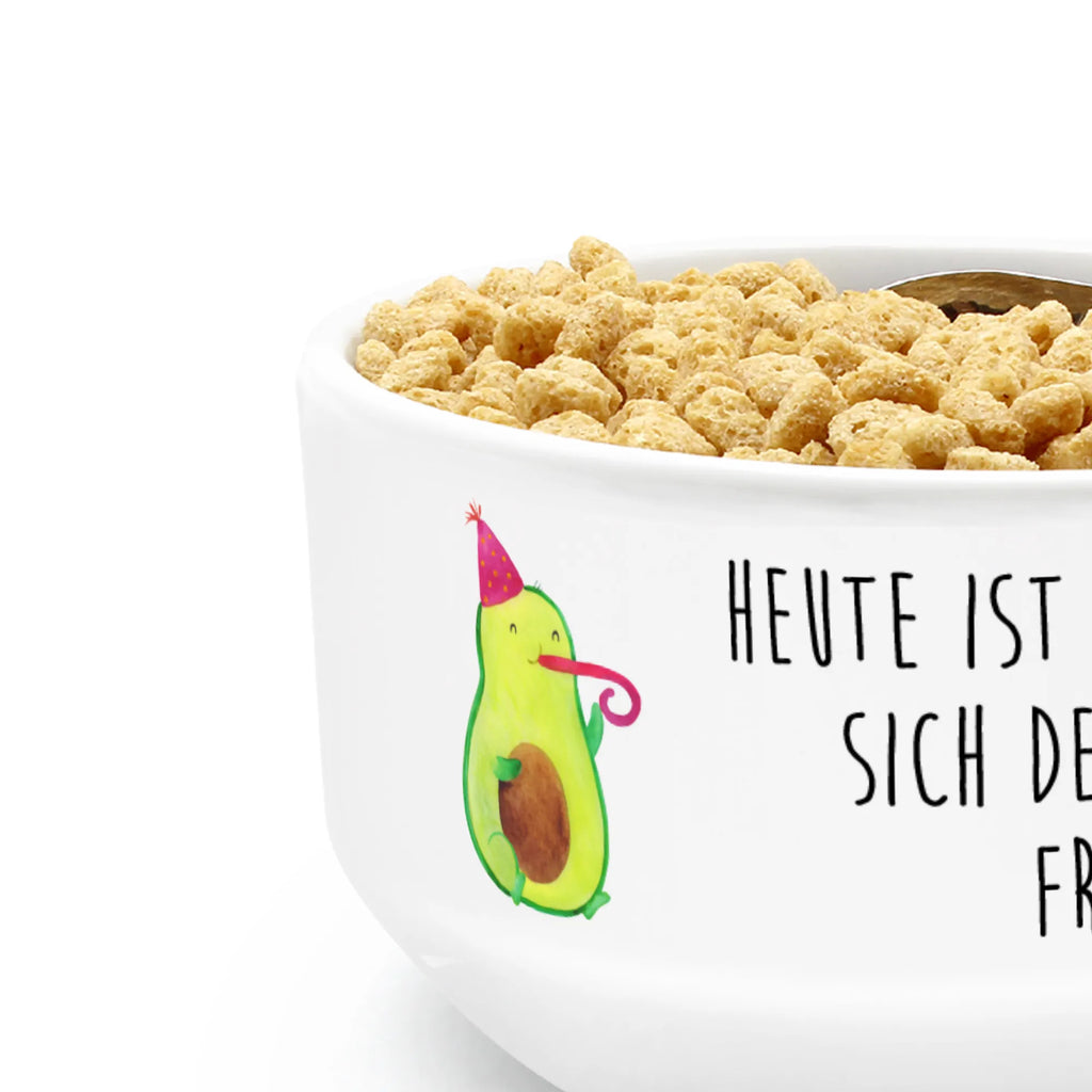 Muesli Bowl avocado Celebration ceramic bowl, bowl, cereal bowl, fruit bowl, salad bowl, dessert bowl, cereal dish, porcelain bowl, breakfast bowl, soup bowl, snack bowl, avocado, vegetables, Happy Birthday, Party, Birthday, Avocado, Toast, Celebration